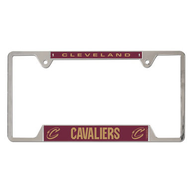 Cleveland Cavaliers Chrome Metal License Plate Frame