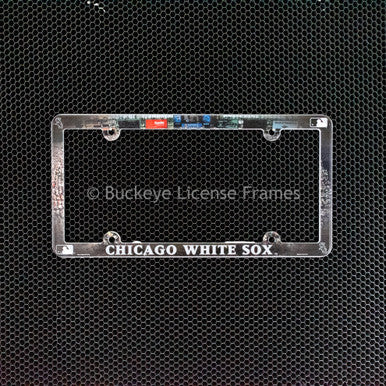 Chicago White Sox Full Color Plastic License Plate Frame