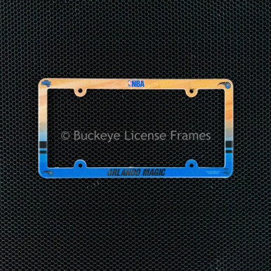 Orlando Magic Full Color Plastic License Plate Frame