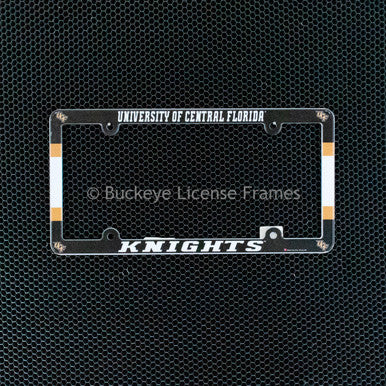 University Of Central Florida Knights Full Color Plastic License Plate Frame