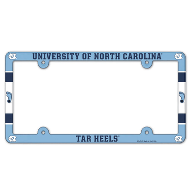 University of North Carolina Tar Heels Full Color Plastic W/ Feet