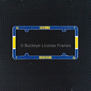 University of California Berkeley Golden Bears Full Color Plastic License Plate Frame