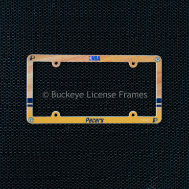 Indiana Pacers Full Color Plastic License Plate Frame