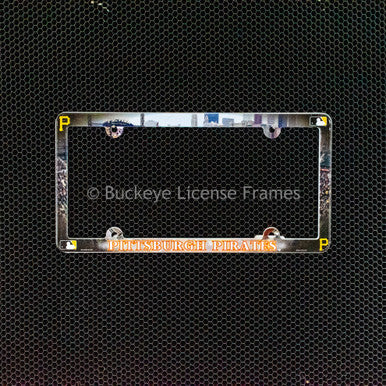 Pittsburgh Pirates Full Color Plastic License Plate Frame