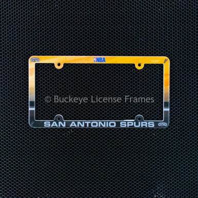 San Antonio Spurs Full Color Plastic License Plate Frame