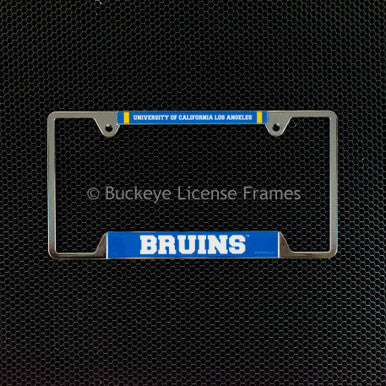 University of California Los Angeles UCLA Bruins Chrome License Plate Frame - Metal
