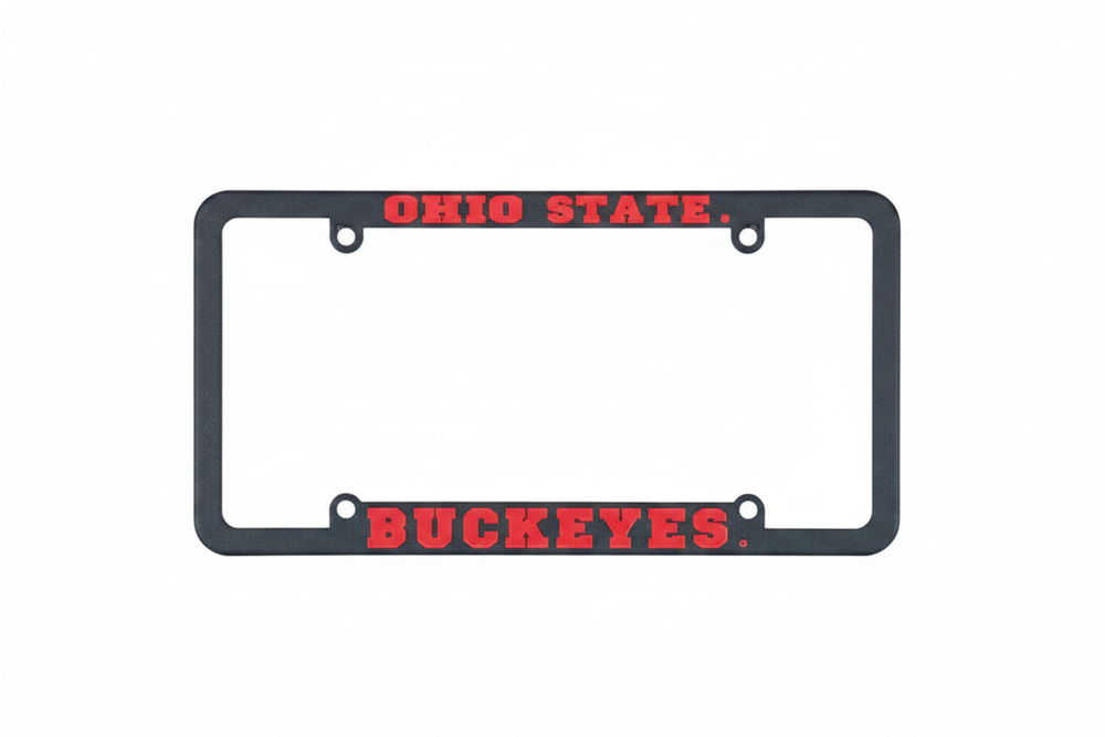 Ohio State Buckeyes License Plate Frame - No Background