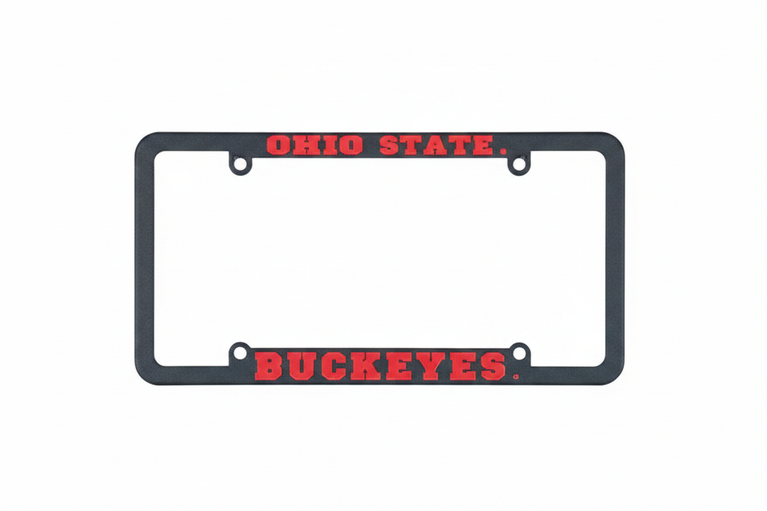 Ohio State Buckeyes License Plate Frame - No Background