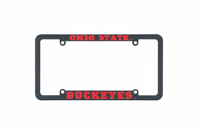 Ohio State Buckeyes License Plate Frame - No Background